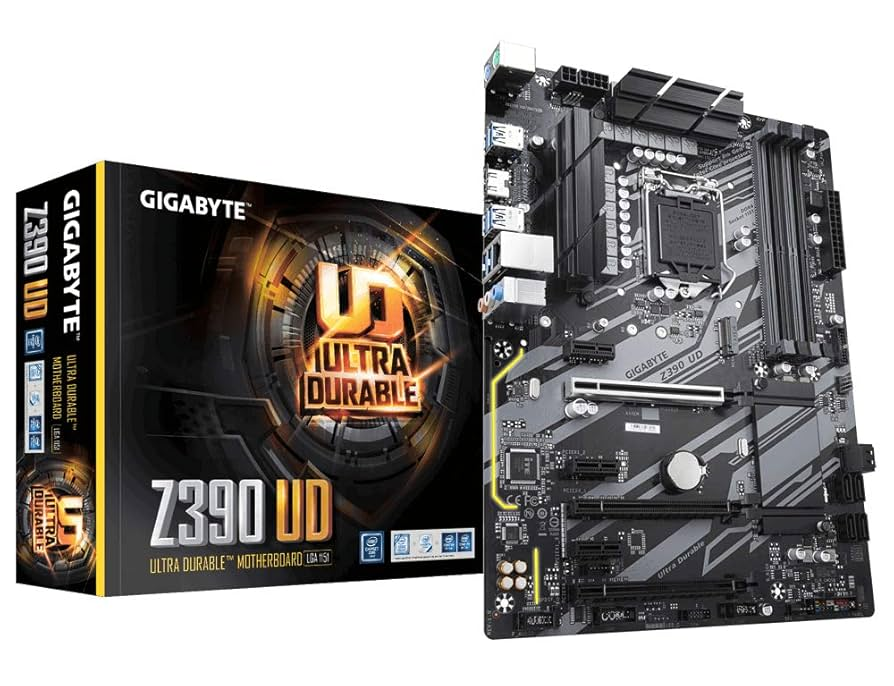 Gigabyte Technology Z390 UD Motherboard 1151 ddr4 ATX M.2 usb3.1 4 memory slot