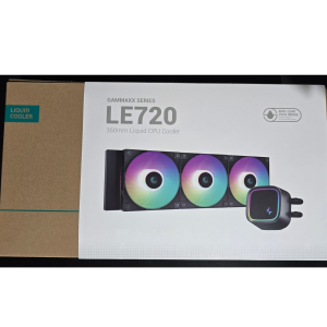 LE720 The DeepCool LE720 all-in-one liquid cooler